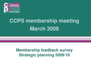 CCPS membership meeting March 2009