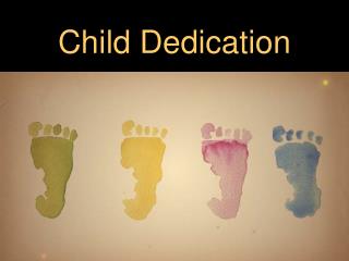 Child Dedication