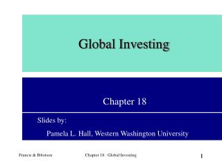 Global Investing