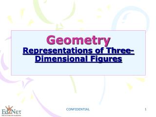 Geometry Representations of Three-Dimensional Figures