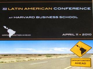 Programa de l a Conferencia del domingo 11 de abril de 2011