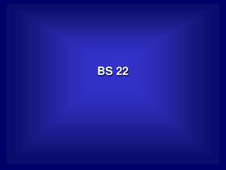 BS 22