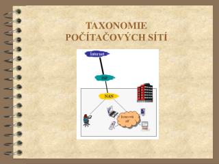 TAXONOMIE POČÍTAČOVÝCH SÍTÍ