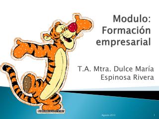 Modulo: Formación empresarial