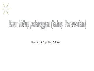 Daur hidup pelanggan ( tahap Perawatan )