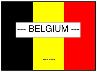 --- BELGIUM ---