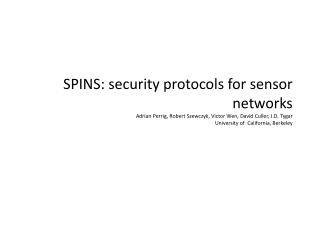 Security requirements addressed and solutions proposed in the paper