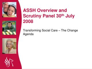 Transforming Social Care – The Change Agenda