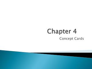 Chapter 4