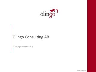 Olingo Consulting AB