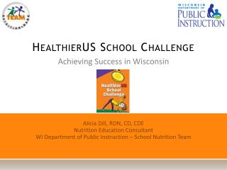 HealthierUS School Challenge