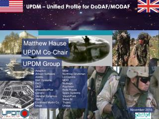 UPDM – Unified Profile for DoDAF/MODAF