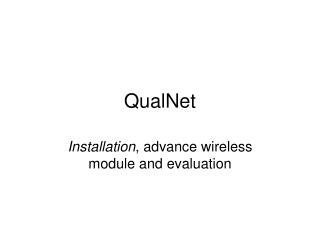 QualNet