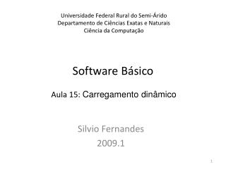 Software Básico