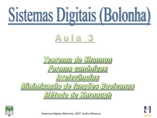 Sistemas Digitais (Bolonha)