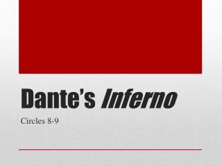 Dante’s Inferno