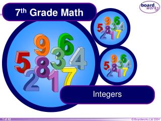 7 th Grade Math
