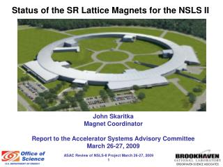 Status of the SR Lattice Magnets for the NSLS II