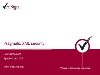 Pragmatic XML security