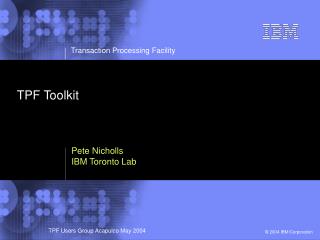 TPF Toolkit