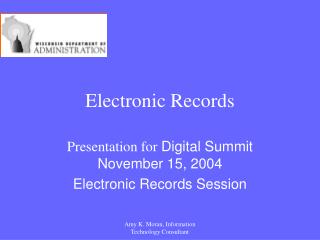 Electronic Records