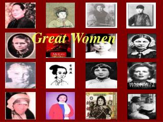 Great Women