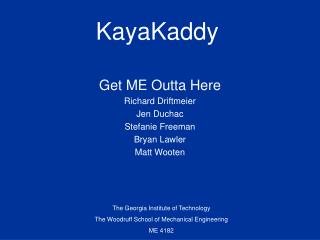 KayaKaddy