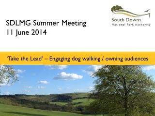 ‘Take the Lead’ – Engaging dog walking / owning audiences