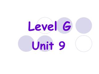 Level G