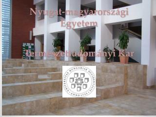 Nyugat-magyarországi Egyetem Természettudományi Kar
