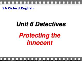 Unit 6 Detectives