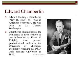 Edward Chamberlin