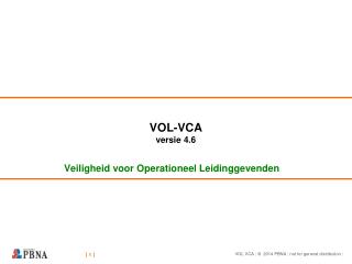 VOL-VCA versie 4.6