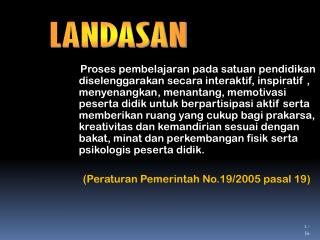 LANDASAN