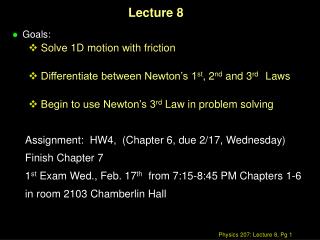 Lecture 8