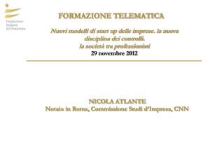 FORMAZIONE TELEMATICA