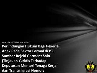 Identitas Mahasiswa