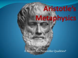 Aristotle’s Metaphysics