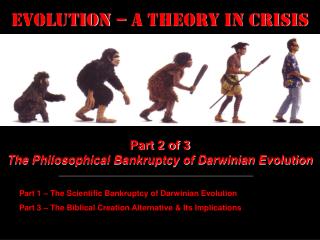 Evolution – a Theory in Crisis