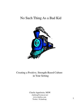 No Such Thing As a Bad Kid