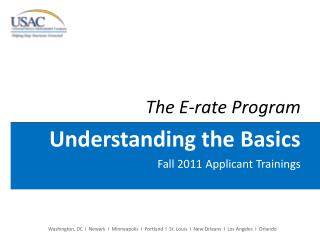 The E-rate Program