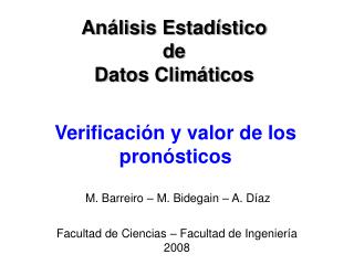 Análisis Estadístico de Datos Climáticos