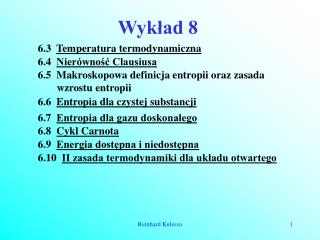 Wykład 8