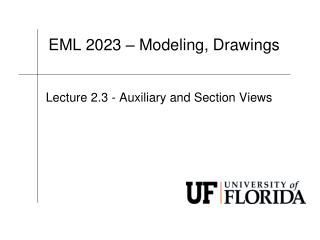 EML 2023 – Modeling, Drawings