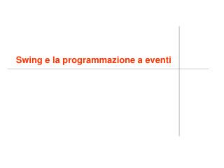 Swing e la programmazione a eventi