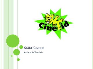 Stage Cinekid