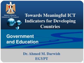 Towards Meaningful ICT Indicators for Developing Countries