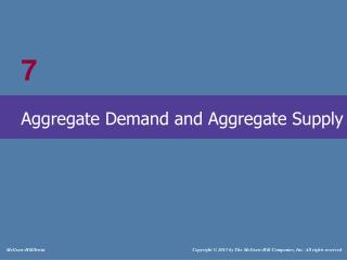 Aggregate Demand and Aggregate Supply