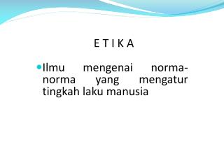 E T I K A