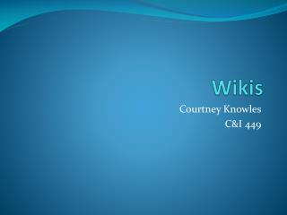 Wikis